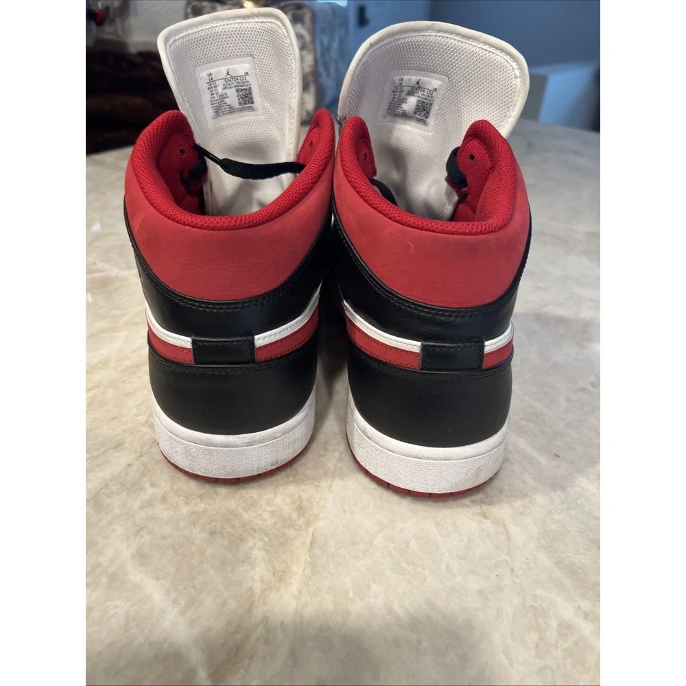 Nike Jordan 1 High OG Black White Toe 2021 Size 14‎ 554724-122